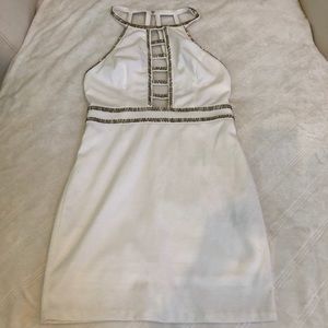 Stunning Ark & Co white sequin dress